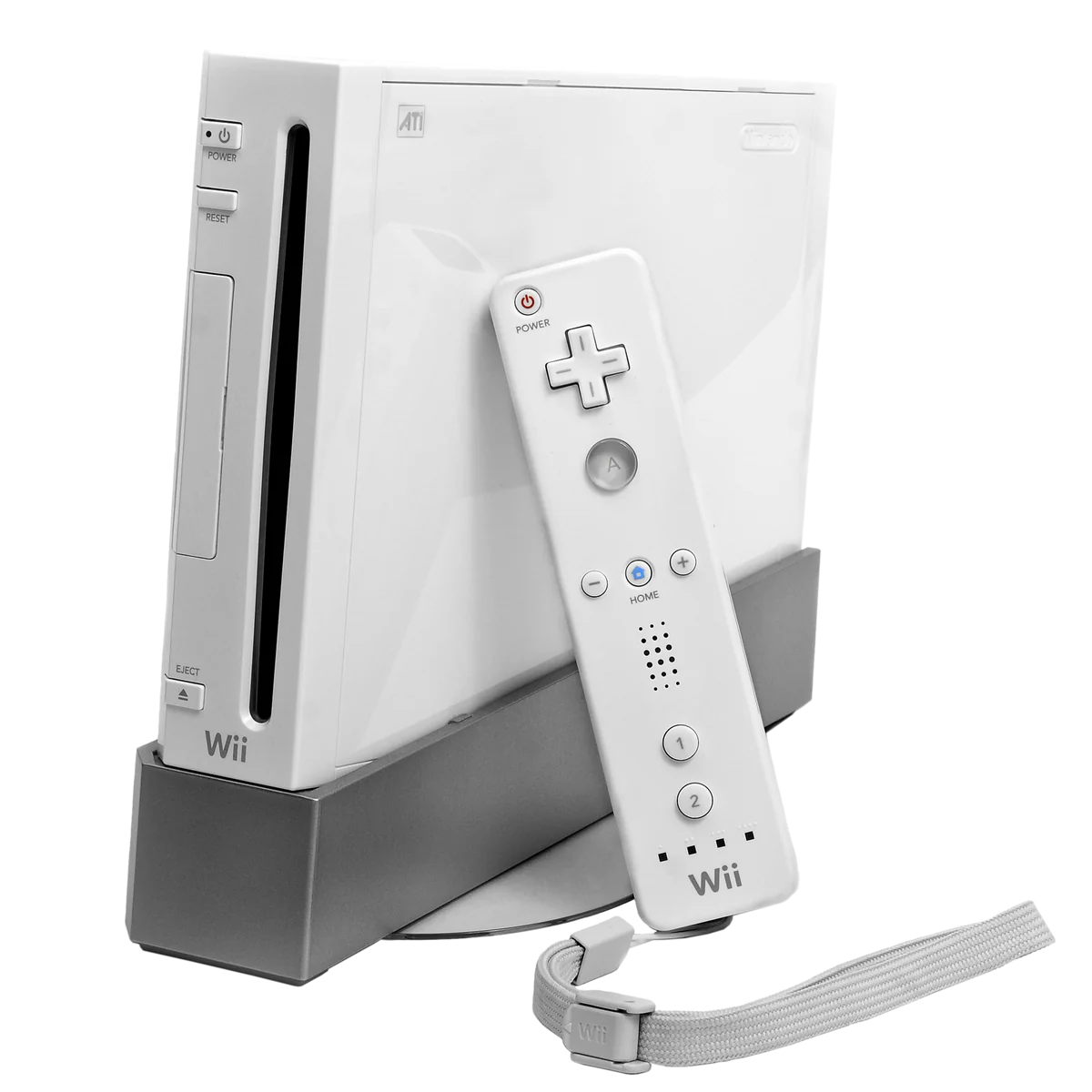 Nintendo Wii White Console Bundle (RVL-001) (BackWards Compatible)