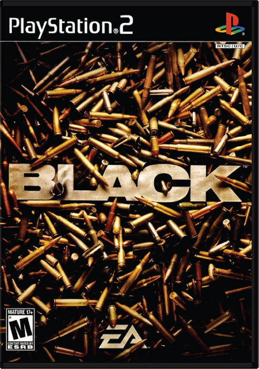 Black - Sony PlayStation 2 (PS2)