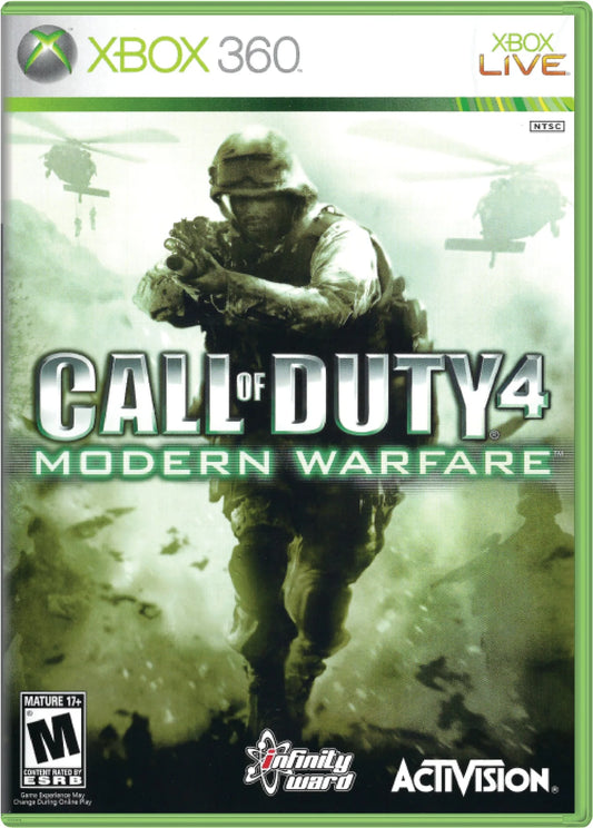 Call of Duty 4 Modern Warfare - Microsoft Xbox 360