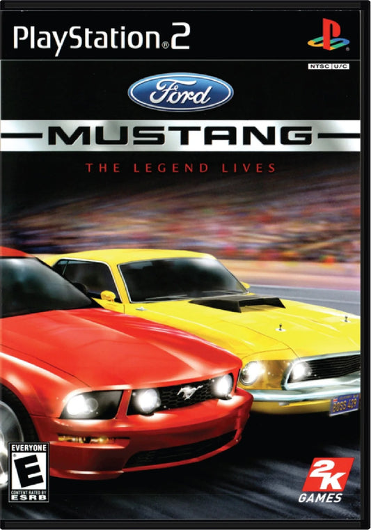 Ford Mustang The Legend Lives - Sony PlayStation 2 (PS2)