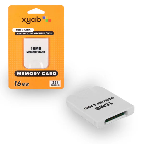 Nintendo GameCube / 16MB Memory Card - XYAB Cables