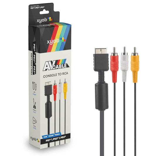 PS1/PS2/PS3 AV Cables - XYAB Cables