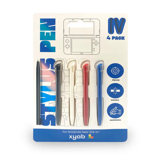 Nintendo New 3DS XL Stylus Pack - XYAB Cables
