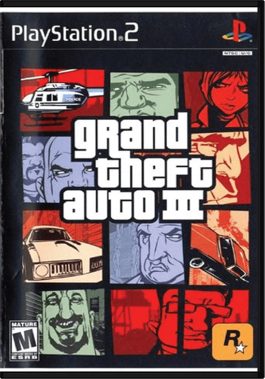 Grand Theft Auto GTA III - Sony PlayStation 2 (PS2)