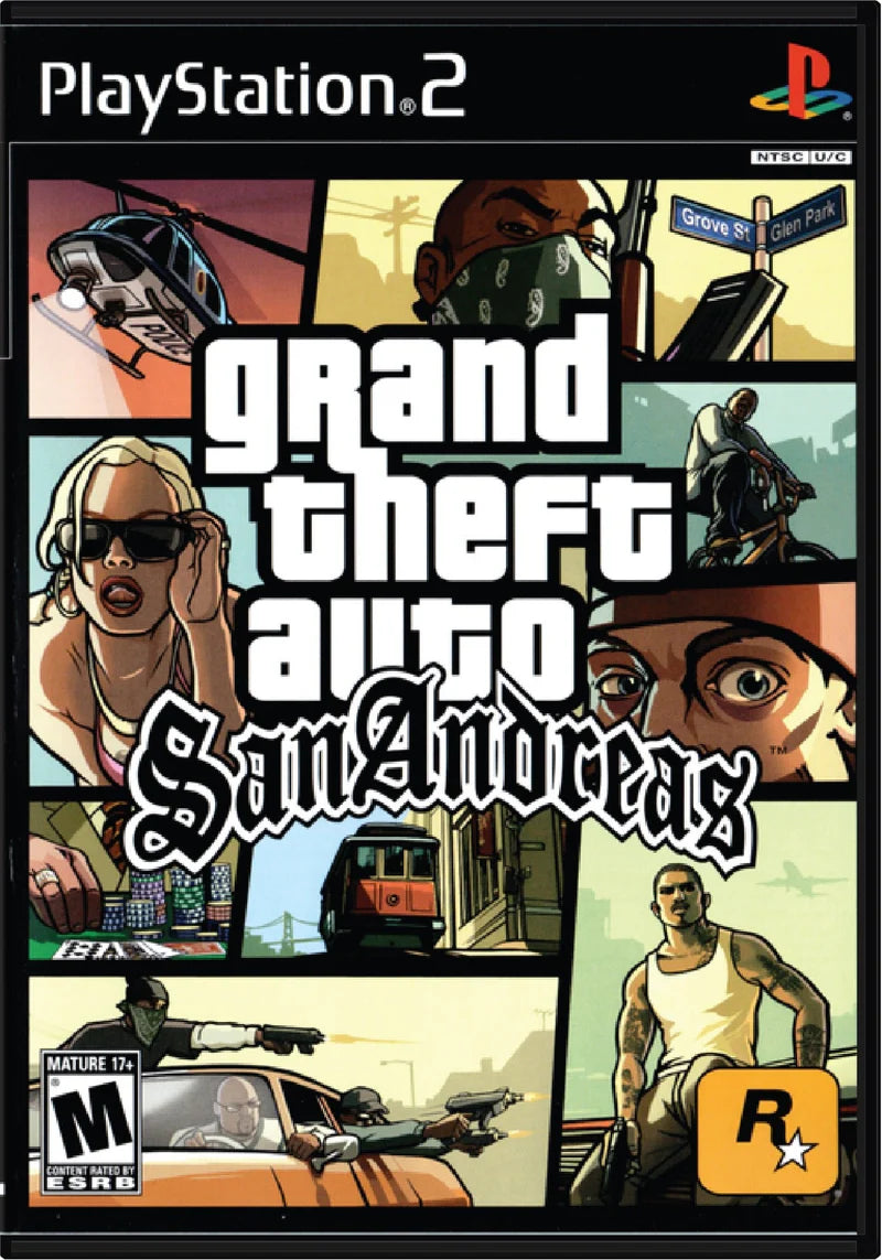 Grand Theft Auto San Andreas - Playstation 2