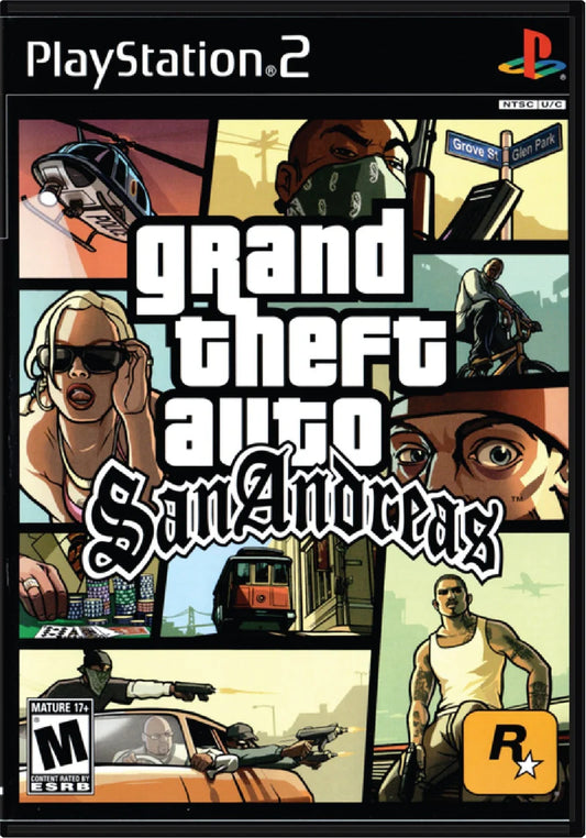 Grand Theft Auto San Andreas - Playstation 2