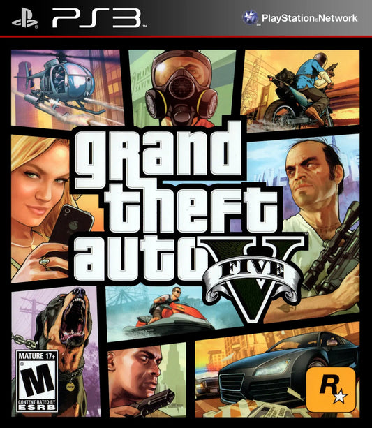 Grand Theft Auto GTA V - Sony PlayStation 3 (PS3)