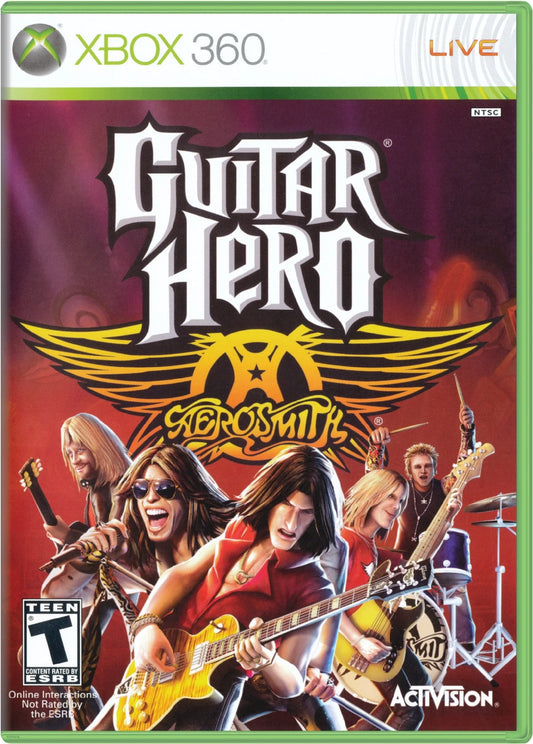 Guitar Hero Aerosmith - Microsoft Xbox 360