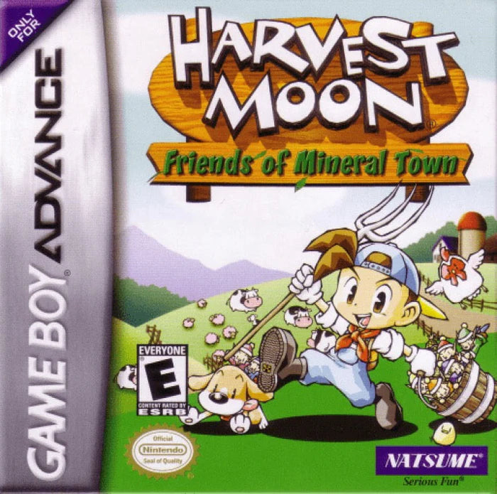 Harvest Moon Friends Mineral Town - Nintendo Game Boy Advance