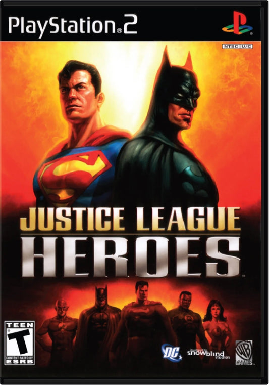 Justice League Heroes - Sony PlayStation 2 (PS2)