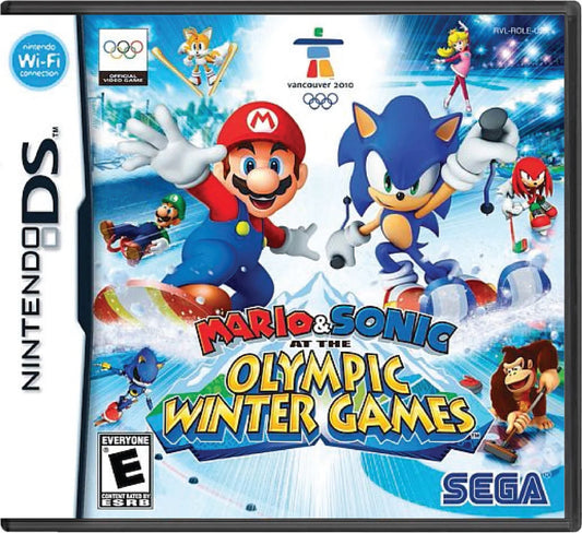 Mario and Sonic at the Olympic Winter Games - Nintendo DS