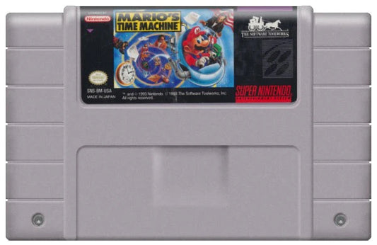 Mario's Time Machine - Nintendo SNES