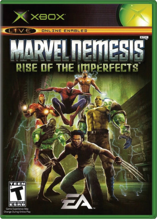 Marvel Nemesis Rise of the Imperfects - Microsoft Xbox