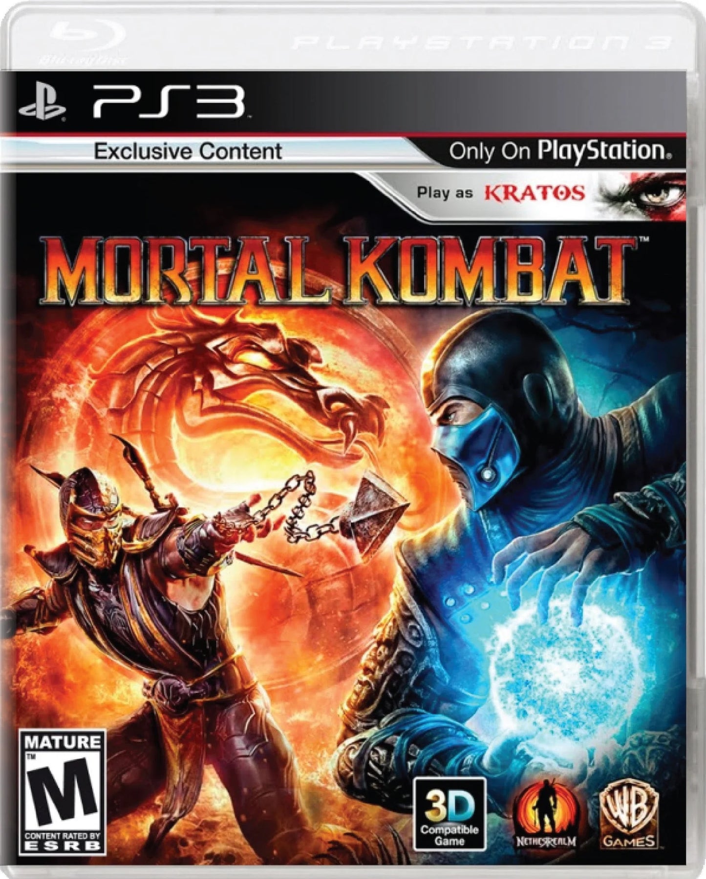 Mortal Kombat - Sony PlayStation 3 (PS3)