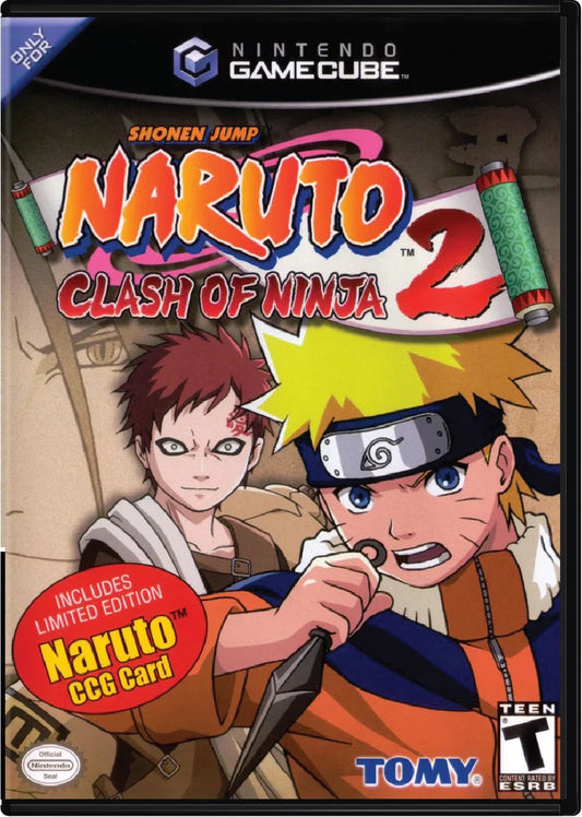 Naruto Clash of Ninja 2 - Nintendo GameCube