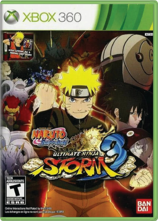 Naruto Shippuden Ultimate Ninja Storm 3 - Microsoft Xbox 360