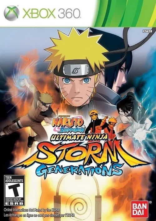 Naruto Shippuden Ultimate Ninja Storm Generations - Microsoft Xbox 360