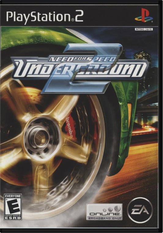 Need for Speed Underground 2 - Sony PlayStation 2 (PS2)