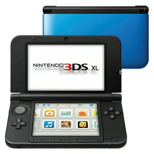 Nintendo 3DS XL Blue + Black - Nintendo 3DS
