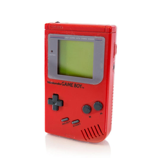 Nintendo Game Boy Handheld Console - RED Play it Loud (DMG-01)