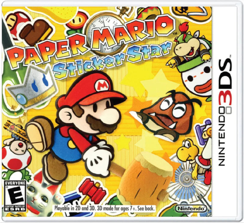 Paper Mario Sticker Star - Nintendo 3DS