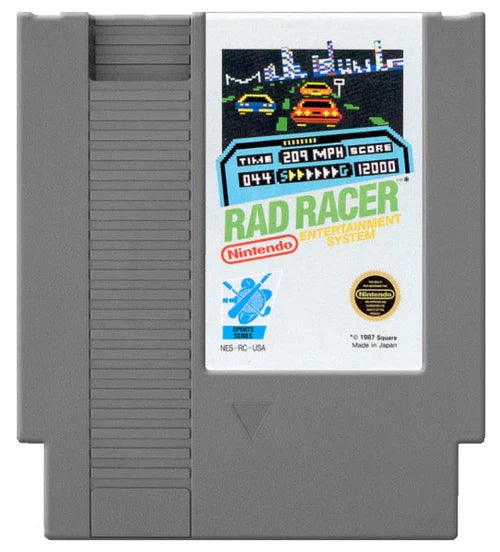 Rad Racer - Nintendo NES