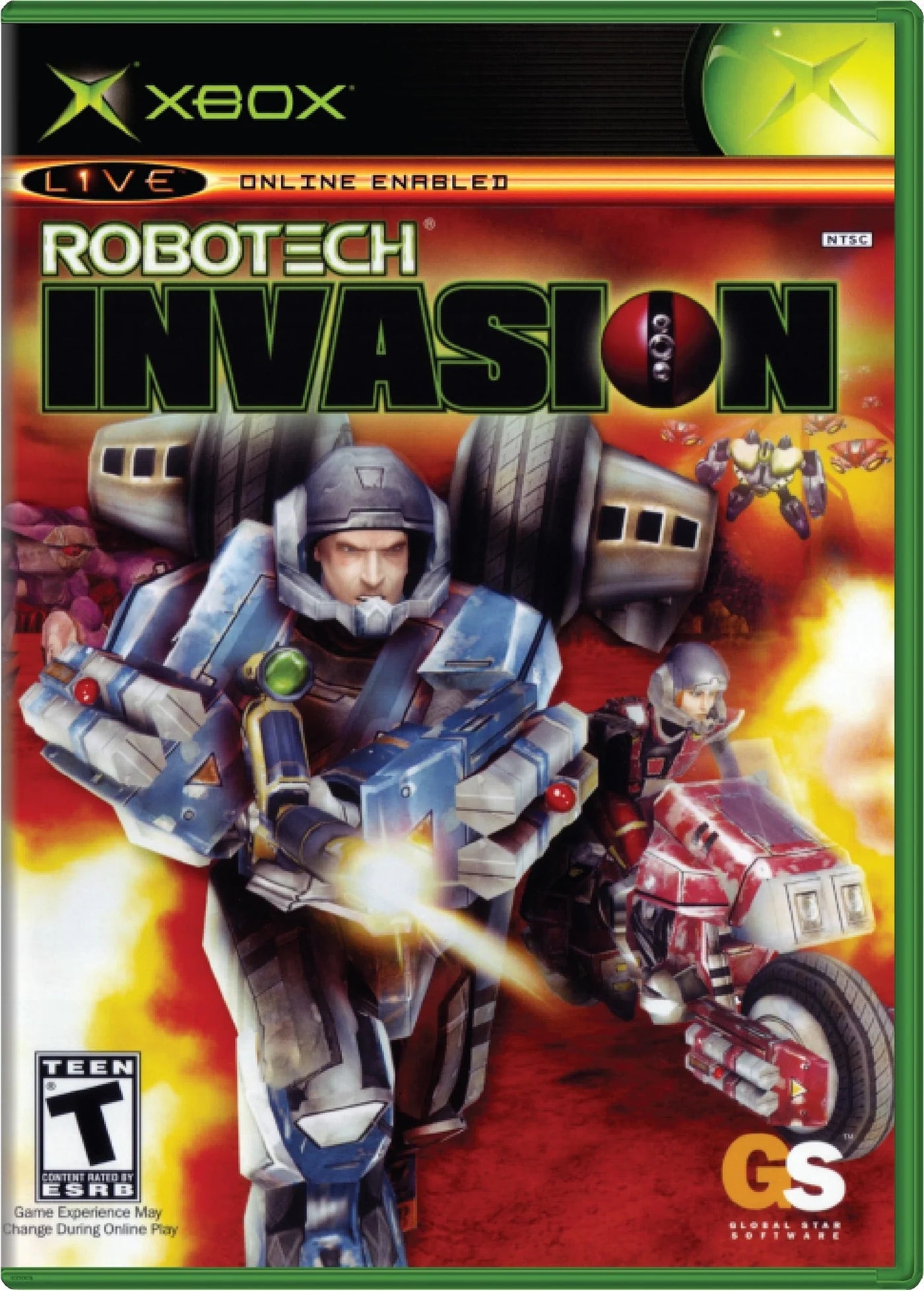 Robotech Invasion - Microsoft Xbox