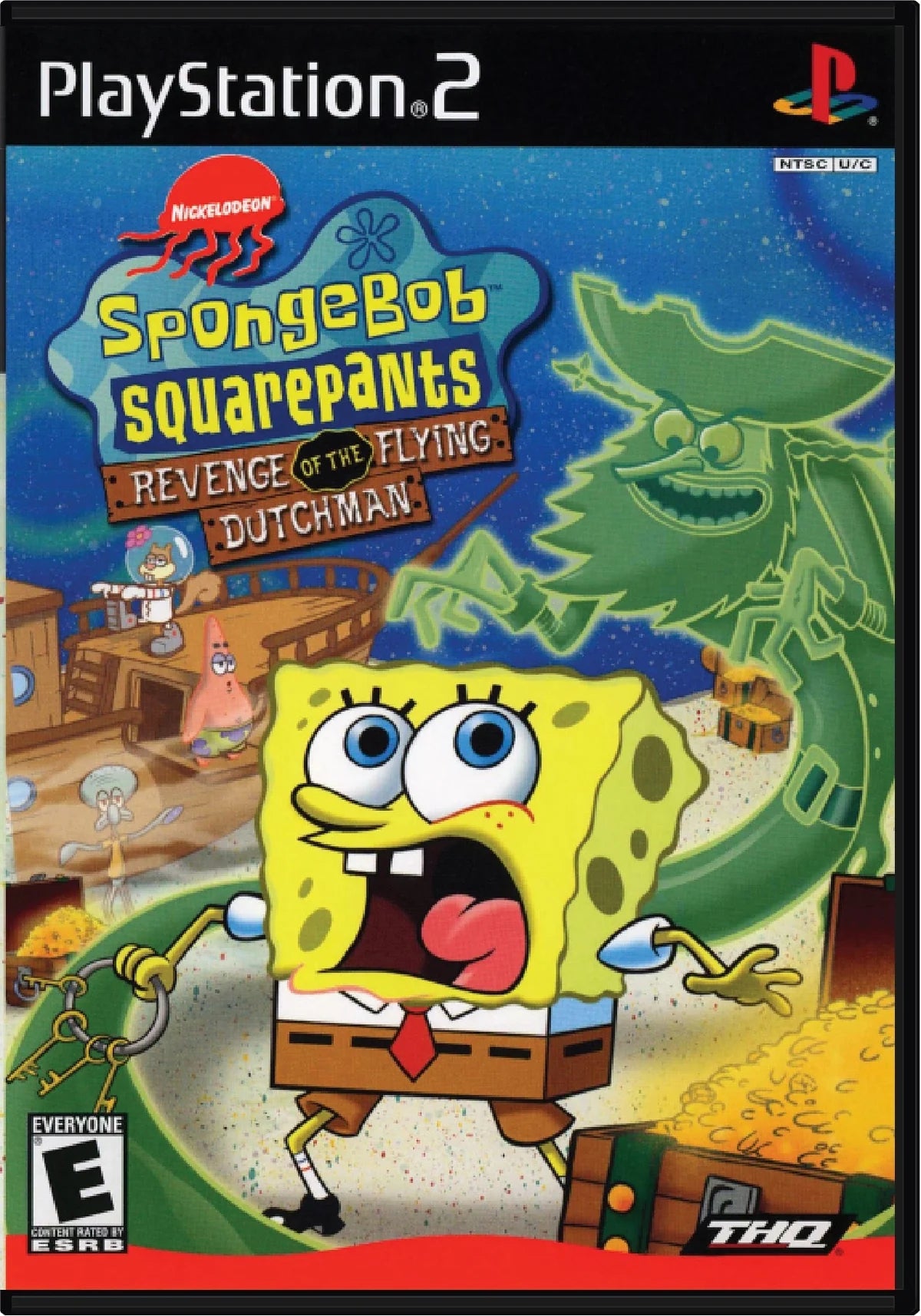 SpongeBob SquarePants Revenge of the Flying Dutchman - Sony PlayStation 2 (PS2)