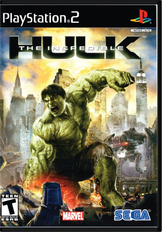 The Incredible Hulk - Sony PlayStation 2 (PS2)