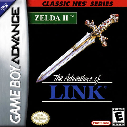 The Legend of Zelda II The Adventure of Link Classic NES Series - Nintendo Game Boy Advance