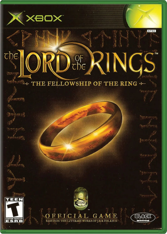 The Lord of the Rings Fellowship of the Ring - Microsoft Xbox