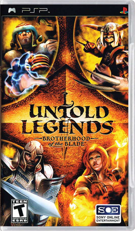 Untold Legends Brotherhood of the Blade - Sony PSP