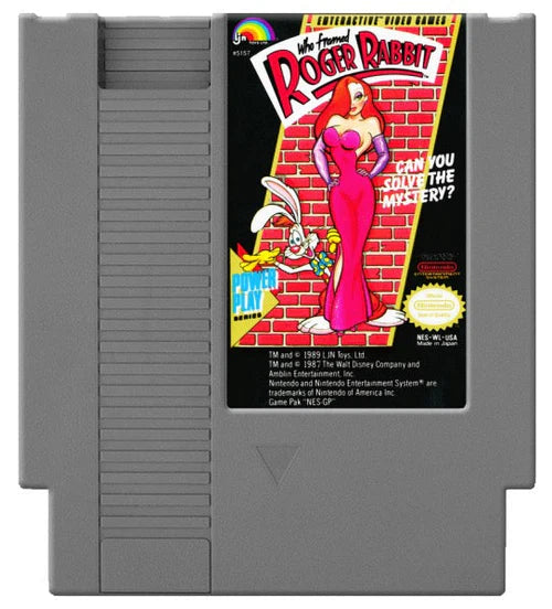 Who Framed Roger Rabbit - Nintendo NES