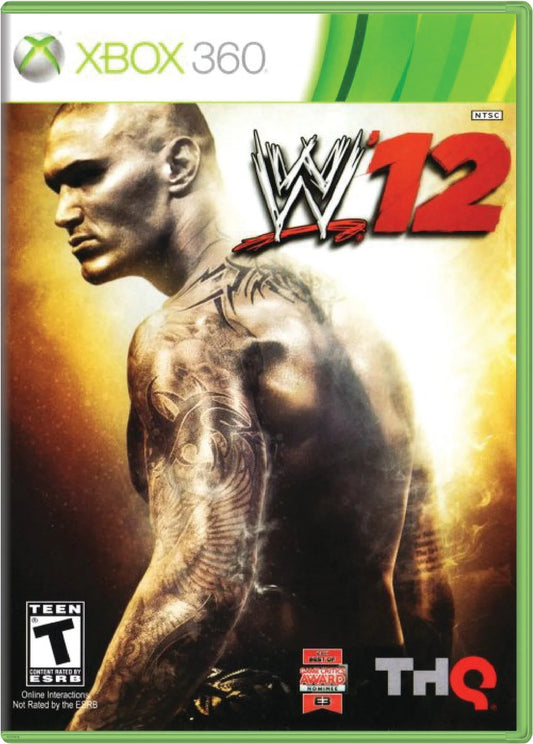 WWE 12 - Microsoft Xbox 360