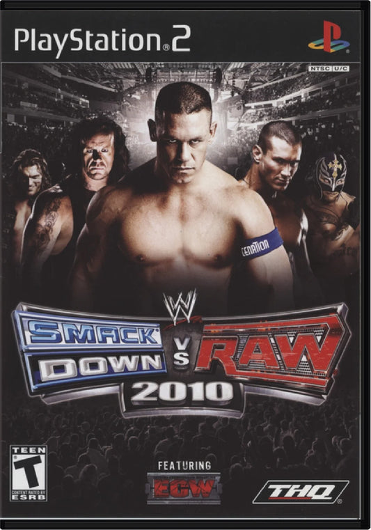 WWE Smackdown vs Raw 2010 - Sony PlayStation 2 (PS2)