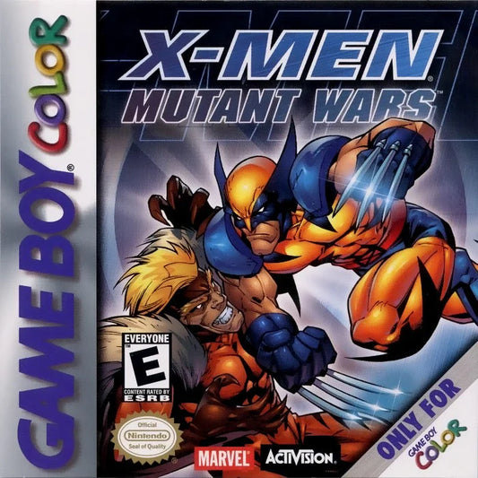 X-Men Mutant Wars - Nintendo Game Boy Color